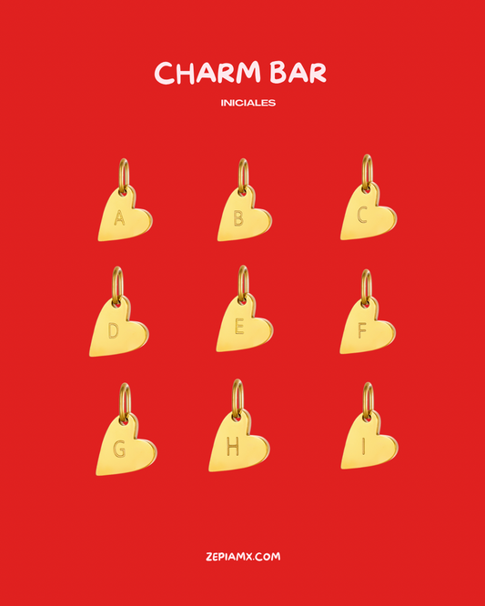 Iniciales de corazón